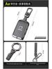 Volvo E-model Elephant Grey Car Key Pouch