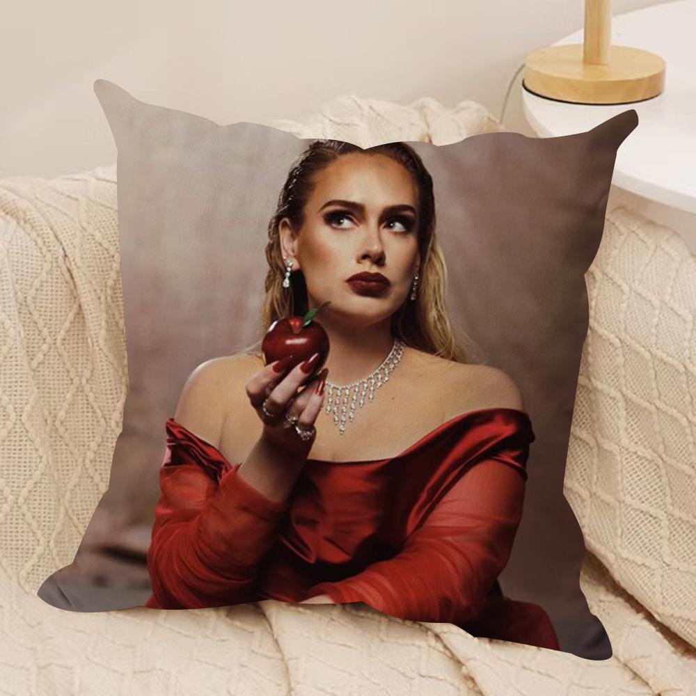 Hot Singer A-Adele 30 Cushion Cover Soft Plush Double-Sided Printed Sofa Pillow Cushion Cover | Cozy All-Season Decor Gift