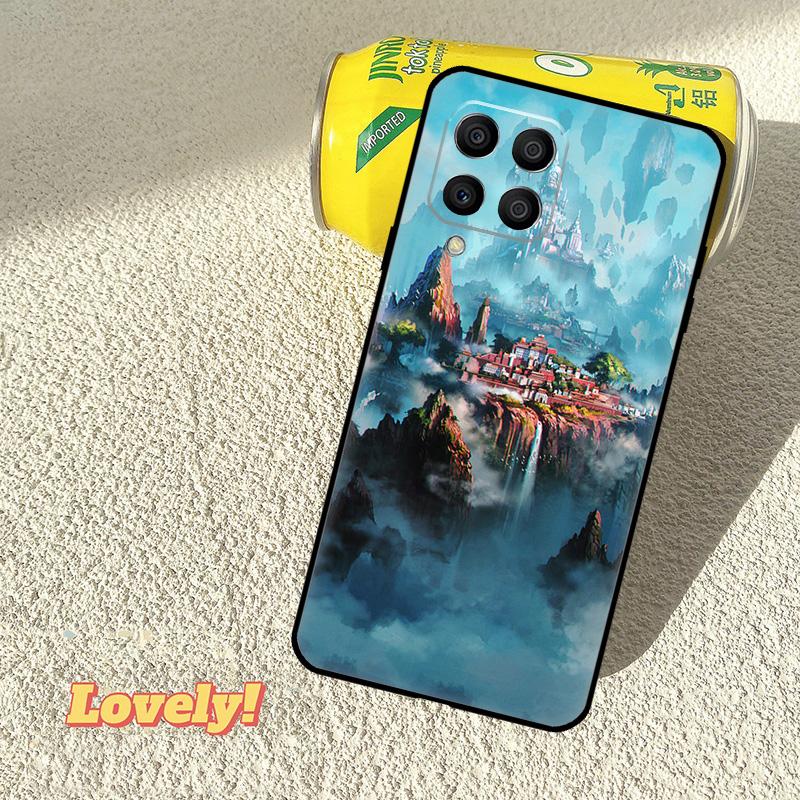Anime Natura Landscape Case For Samsung Galaxy M52 M36 M06 M16 M56 M33 M15 M55 M31 M13 M12 M14 M53 M32 M35 M34 M54 Samsung M31s