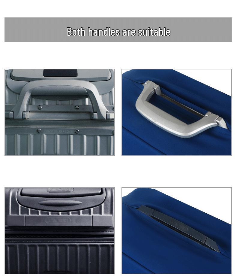 Tekerlekli Bavullar İçin Kalınlaştırılmış Elastik Bagaj Toz Kılıfı