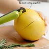 PP and ABS Orange Peeling Instrument Comfortable Handle Citrus Peeling Tool Space Saving Skinner with Hanging Hole