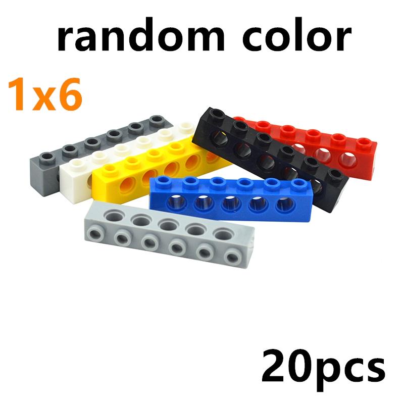 

Non-Toxic Compatible Assembles Particles 3894 1X6 With 5 Holes Perforated Bricks Long Beam Building Blocks Educational Toys For Children