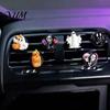 Festive Car Accessories for Halloween 6 Pcs Air Vent Clips, Cute Pumpkin Ghost Grim Reaper Bat Decorative Auto Fresheners Freshener Charm, Automotive