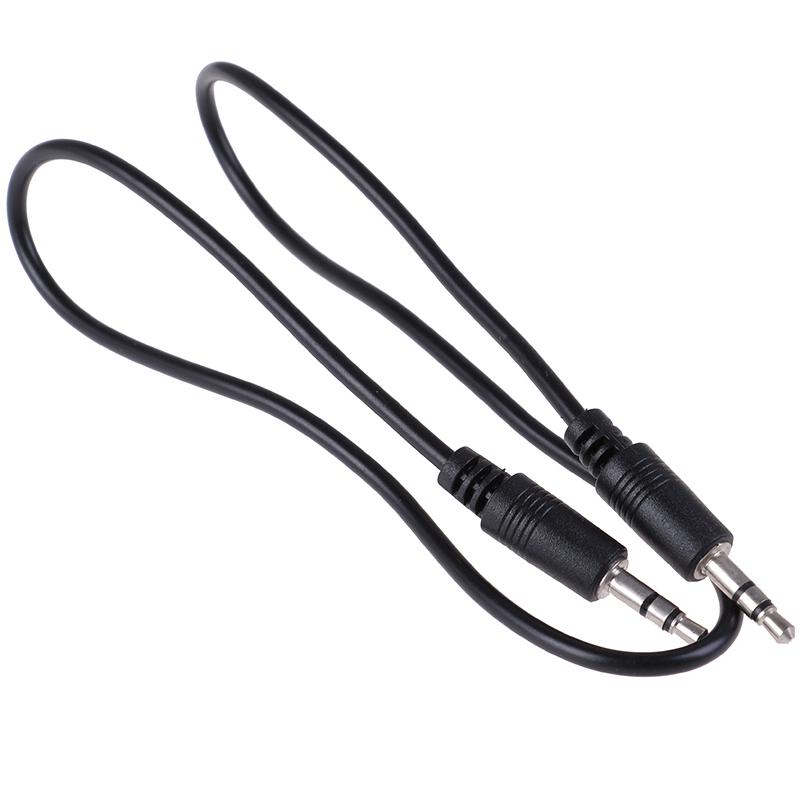 1 stk 3,5 mm jack hanne til mannlige bil hjelpeledning Stereo lydkabel 1M