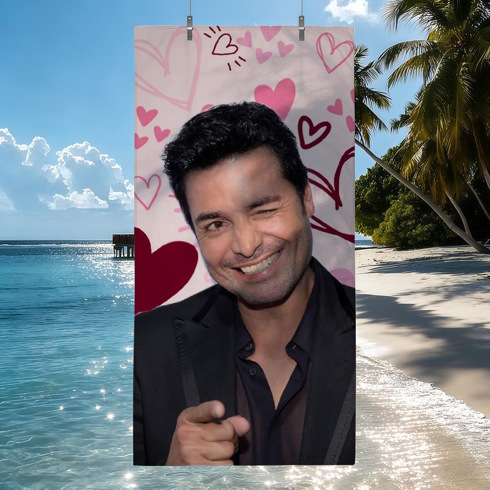 Chayanne Dance With Me Towel Quick Drying Beach Towels Are Suitable For Swimming Pools Camping Yoga And The Gym