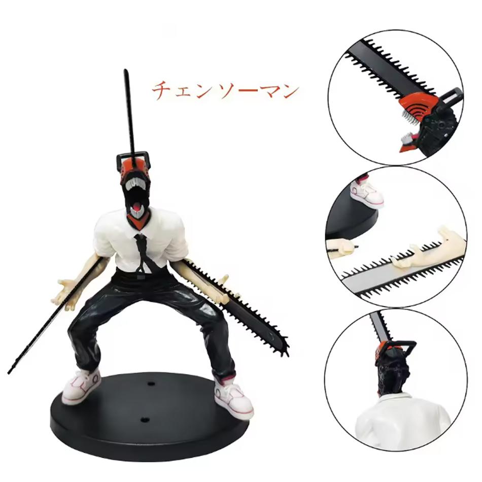 Chainsaw Man Denji Anime Figure Denji/Power Action Figure Chainsaw Man Denji Figurine Adult Collectible Model Doll Toy