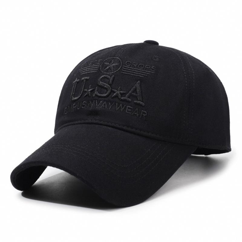 

Весенняя плоская кепка мужская кепка весна-осень камуфляжная шляпа чёрный