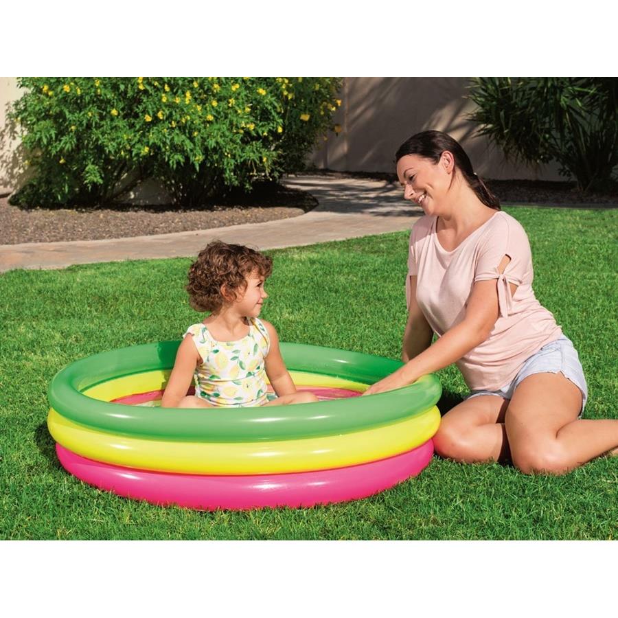 Inflatable Pool for Children, Paddling Pool, Playpen, Soft Bottom Bestway 51104