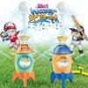 2 In1 Water Spray Jet Launch Baseball Kids Toys One Key Outdoor Sphere Sprinkler Plaything Lawn Water Swimming Pool Boy Playing Game