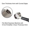 51mm Bottomless Portafilter Compatible with 3-Year SUMSATY Espresso Machines (4mm Prong Thickness)