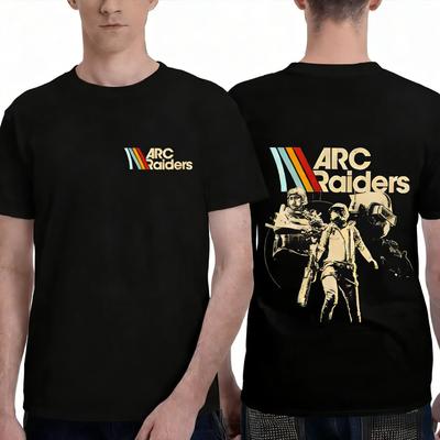 ARC Raiders Striped Tshirts ARC Hot Game Survival Evolved Sweatshirt Gifts for Gamer Clothes Unisex Vintage Game Lovers Tops