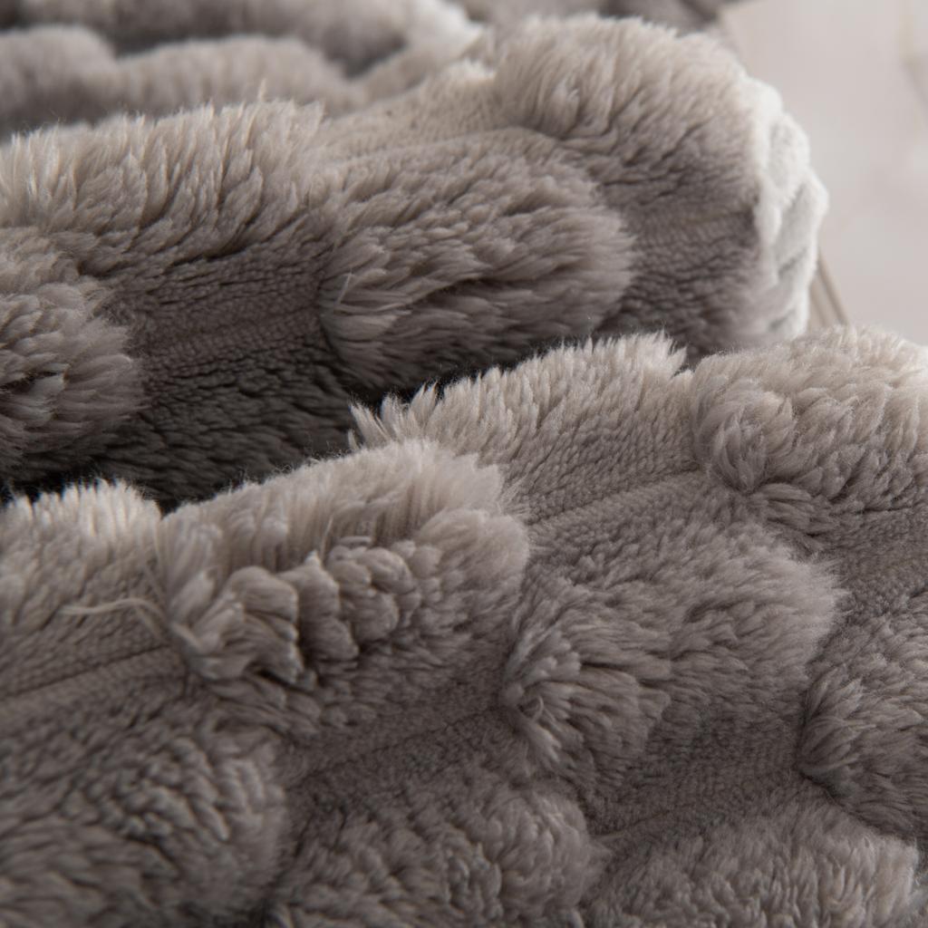 Diamond Jacquard Faux Fur Heavy Thicken Plush Anti-Alip Sofa Cover Couch Cover Corner Sofa Towes Seat Pad Home Protection Covers
