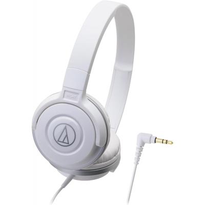 Audio Technica Ath S100 Wh HeadphOnes Wired Street MOnitoring Portable On Ear HeadphOnes White White No Mic Remote
