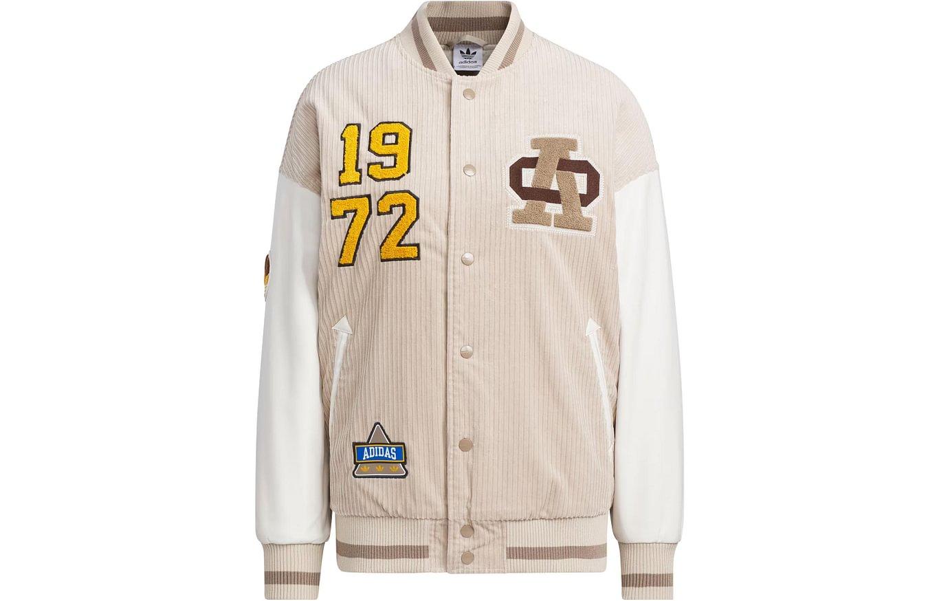 Adidas Originals MC Bomber Baseball Jerseys Women s Khaki IN1081 S