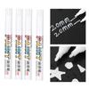 White Permanent Marker,Quick Drying Waterproof Marker Pen,Paint Pen for Mugs DIY Craft Projects Bike