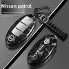 3 Button NEW Car Key Case Cover For Leaf Micra Qashqai J11 J10 X Trail T32 Versa Note Patrol Fob Keychain Accessories