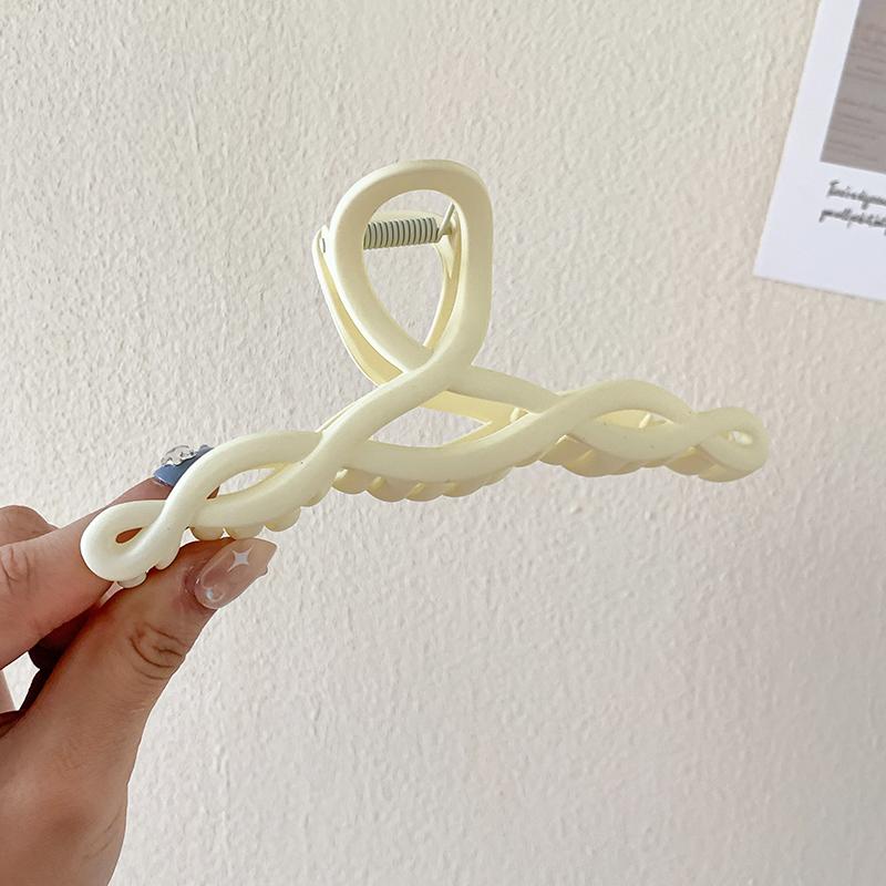 11-13cm Vintage Cross Hair Clip Large Barrette Crab Hair Claws Bath Ponytail Clip for Women Girls Claw Clip Hair Accessories