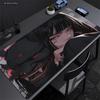 Oni Devil Mask Rubber Mouse Mat Gamer Mouse Pad Anime Girls Large Gaming Mousepad Game HD Print Keyboard Pads Non-Slip Deskmat