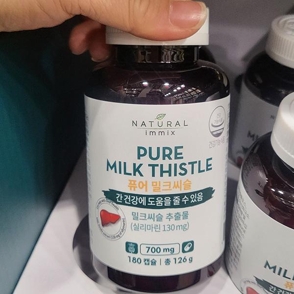 

Natural Imix Pure Milk Thistle 700mg x 180 Capsules One thing