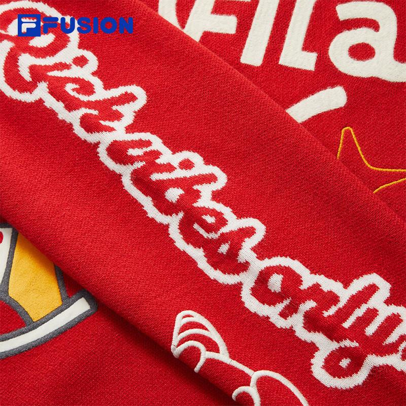 FILA FUSION Lucky Clover Unisex Knit Sweater
