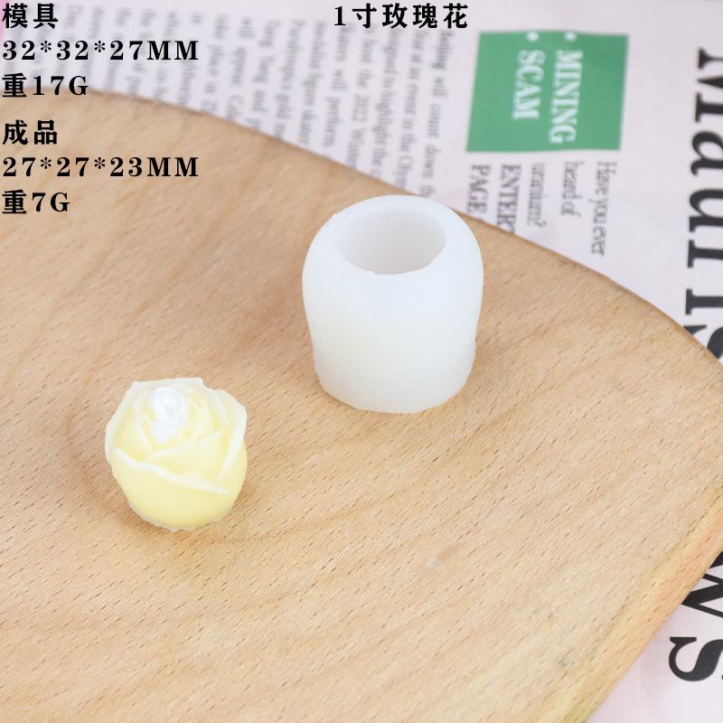 

2025 New Flower Silicone Candle Mold 3D Peony Flower Soap Gypsum Resin Casting Mould DIY Chocolate Cake Baking Tool Wedding Gift