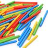 100 Multicolor Bamboo Counting Sticks - Children's Arithmetic Learning Toy