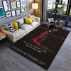 Pop Culture Area Rug, Freddie Mercury Lover of Life Singer of Songs Poster, Man Cave Decor, Non-Slip Mat