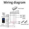 Tuya App Bluetooth Fingerprint Access Controller with RFID Keyboard and Touch Keypad, Waterproof Device