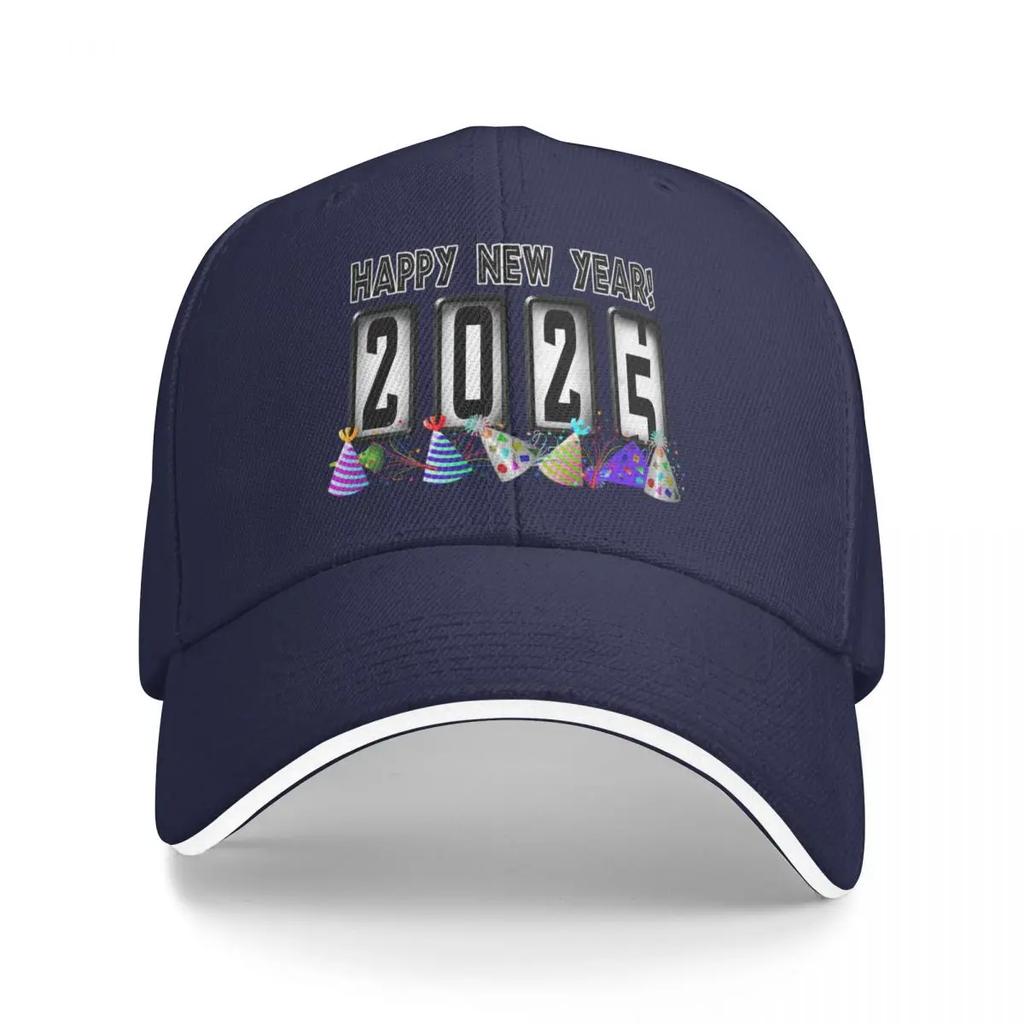 New Years Odometer Party Hats 2025 Baseball Cap Luxury Hiking Hat Sun Caps Man Womens