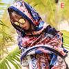 Summer Cotton and Linen Ethnic Wind Travel Scarf Holiday Sunscreen Scarf Big Shawl Female Beach Towel