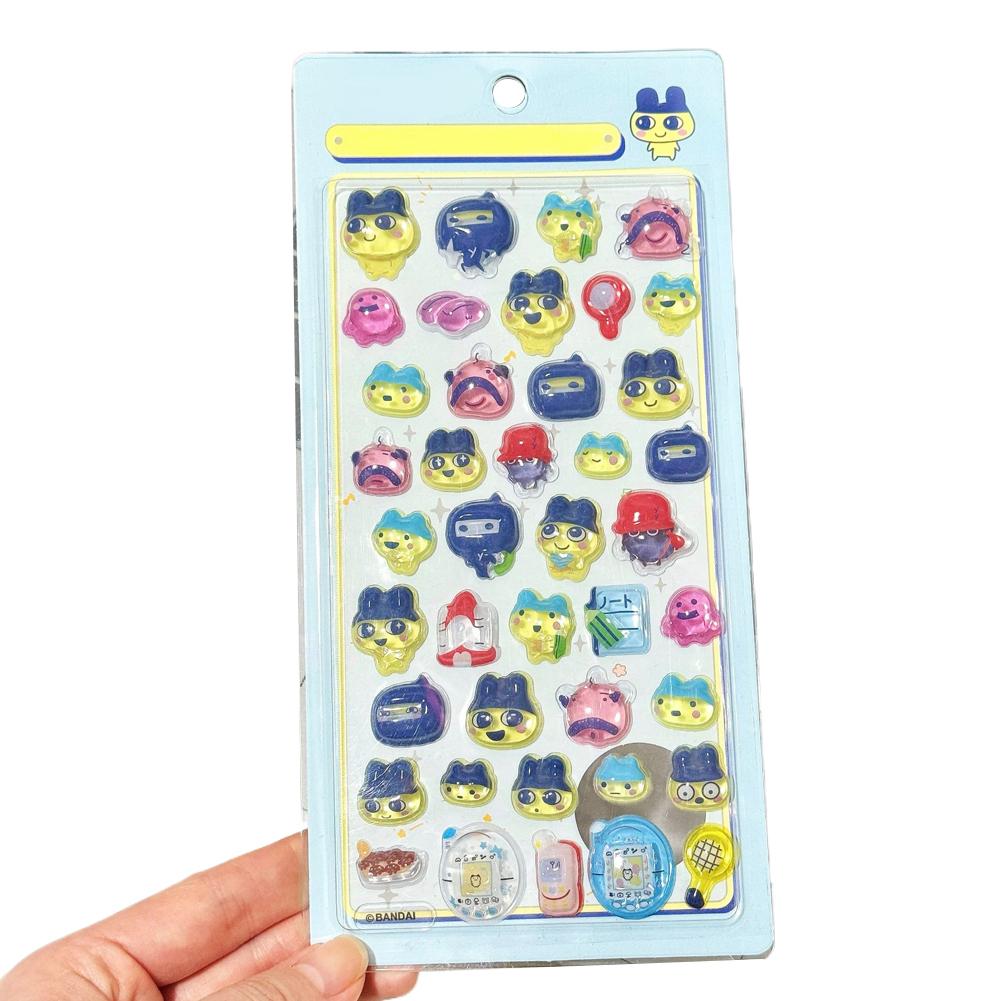 Kawaii 3D Relief Sculpture Stickers Cartoon Creative Peripheral Decal DIY Laptop Scrapbook Decal Party Gift