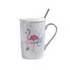 Marble Pattern Cup Gift Box, Nordic Ins Flamingo Mug, Couple Ceramic Cup, Wedding