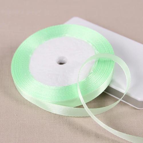 10mm Satin Ribbons DIY Wedding Birthday Party Artificial Silk Roses Crafts Supplies Sewing Acces Scrapbooking Material 25Yards