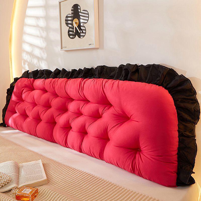 Soft Backrest Headboard Pillow - Large Cushion for Reading, Sleeping, Dorms, Sofas & Waist Support
