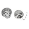 Extra Fine Mesh Tea Infusers Stainless Steel Tea Strainer with Extended Chain Hook Tea Steeper for Brew Tea Spices