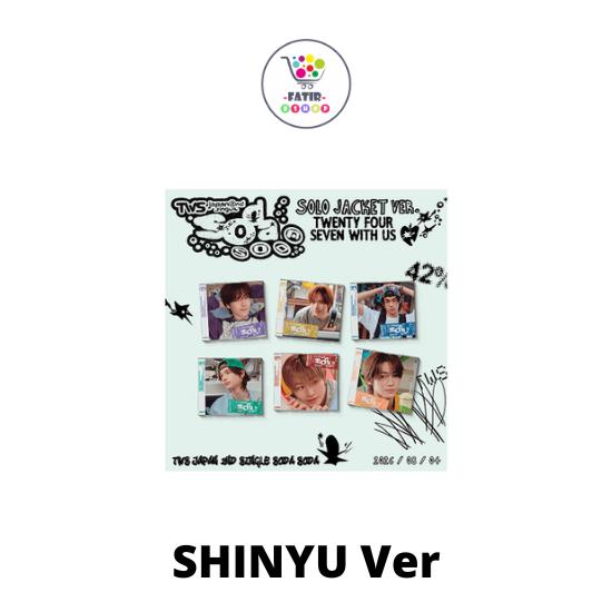 Member Solo Jacket Edition Ver TWS Япония 2-й сингл SODA SODA SHINYU Ver