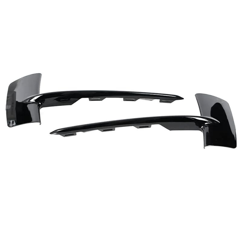 AA92-2PCS Front Bumper Lower Grille Trim Black For BMW F15 X5 2014-2018 51117325395 51117325396 Car Accessories