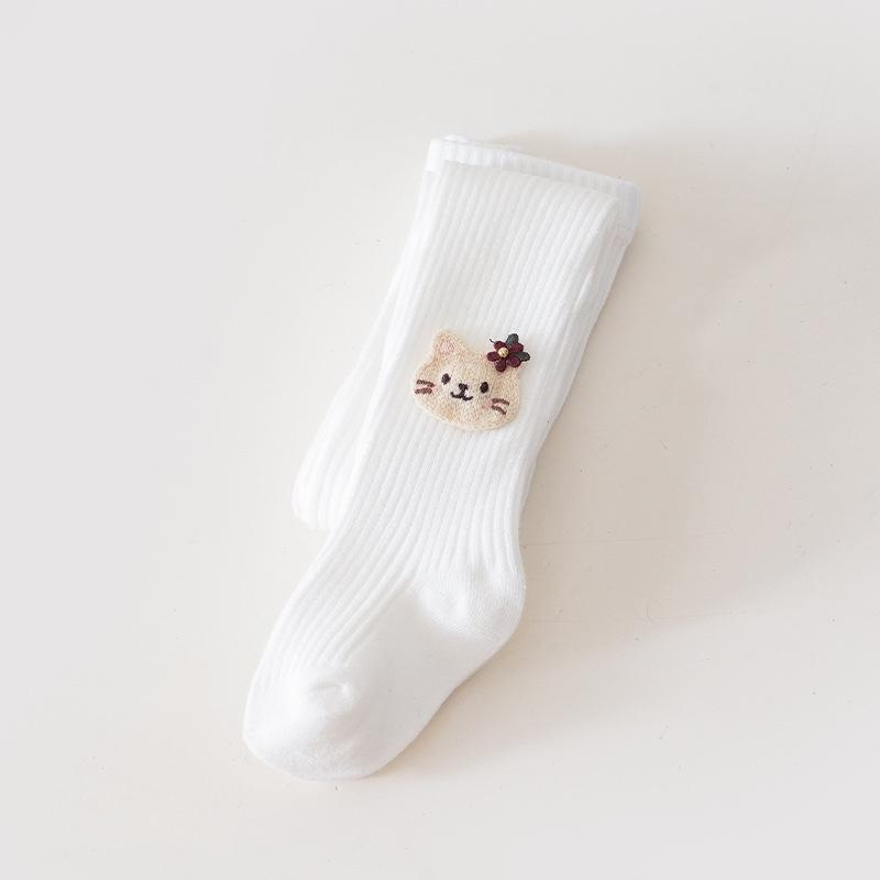 

Детские колготки весна осень детские колготки хлопковые вязаные детские леггинсы детские чулки колготки для малышей повседневные брюки 2XL белый