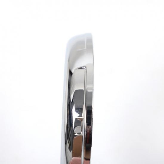 Silver Fog Lamp Spot Light Cover Trim For Mitsubishi Triton L200 2015-2018