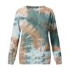 Women's Casual Fashion  Print Long Sleeve O-Neck Pullover Top