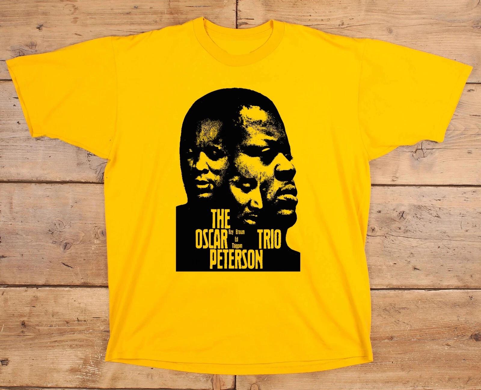Oscar Peterson Trio Jazz Festival Cotton T -Shirt XL S