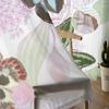 Flowers And Butterflies Tulle Sheer Curtains for Living Room the Room Bedroom Kitchen Decoration Voile Organza Curtains