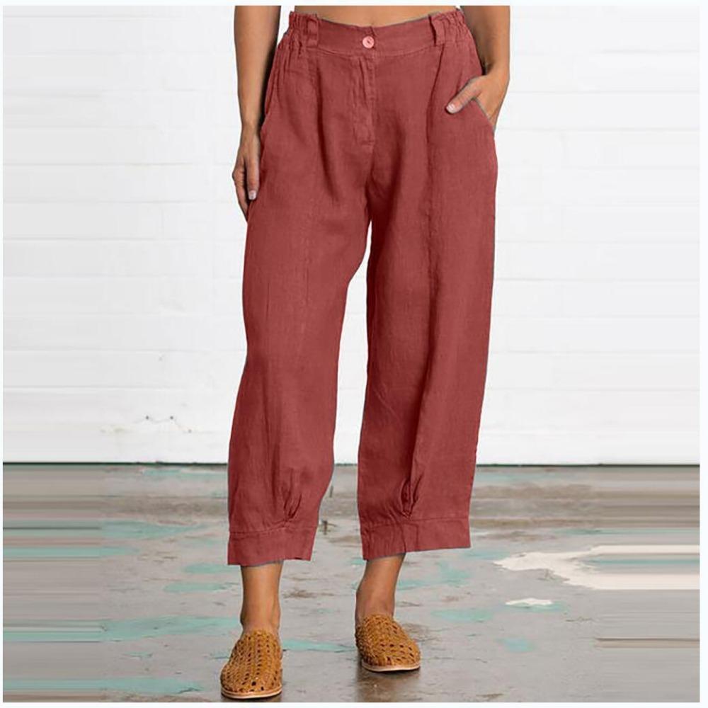 Women's Loose 9/10 Casual Pants