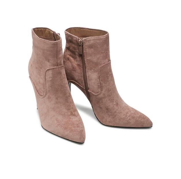 Jenny Fairy WYL2979-11 Beige Ankle Boots