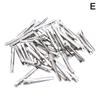 50Pc Silver Tone Metal Alligator Clip Crocodile Clamps Spring Clip Duckbill Clip