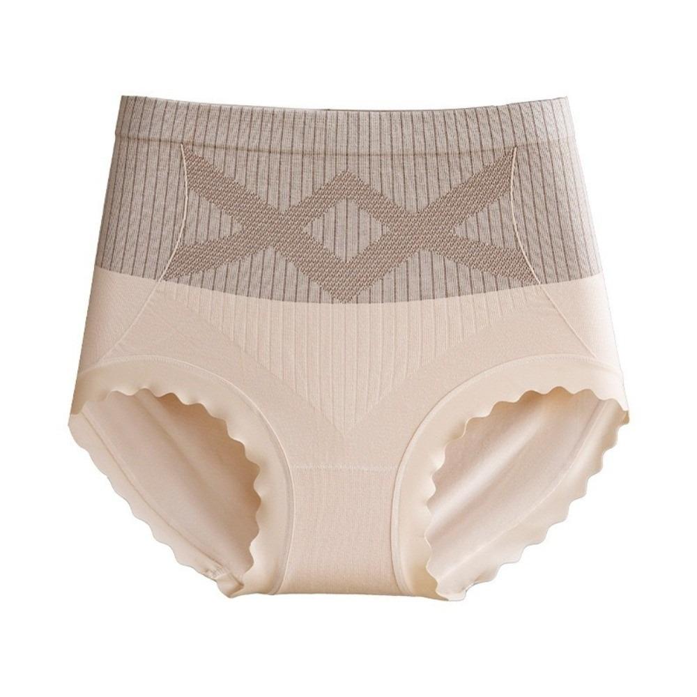 High Waist Butt Lifter Underpants Belly Contracting Tummy Control Underwear Lady телесный