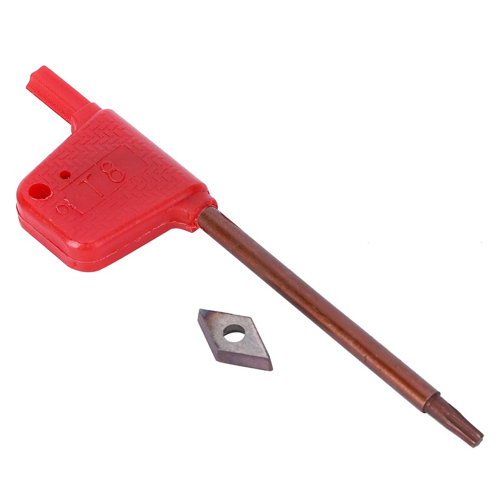 S08KSDUCR07 CNC Lathe Tool Bar DCMT0702 Insert Blade Stainless Steel for Semi Finishing