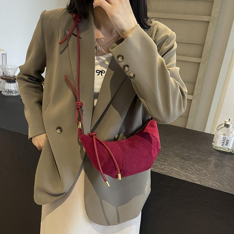 Retro neue Tasche Umhängetasche Schultertasche Student große Kapazität einfache Freizeittasche schöne Knödeltasche