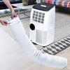 Portable AC Hose Wrap Adjustable Dust Proof Air Conditioner Hose Protector Reusable Air Conditioner Hose Sleeve for Energy