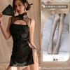 Sex Lingerie Sexy Cheongsam Vintage Uniform Seduction Side Open Straps Passion Cosplay Suit